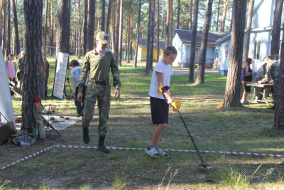 Выездной учебный центр «Патриот» в лагере «Новокемп»