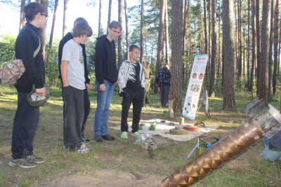 Выездной учебный центр «Патриот» в лагере «Новокемп»