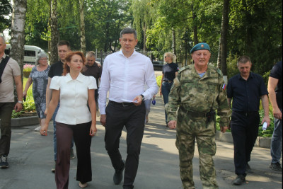 И.о. губернатора Брянской области оценил подготовку курсантов военно-спортивного клуба «Патриот»