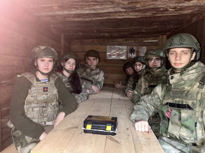 Курсанты ВСК «Патриот» провели радиоэкспедицию с места стоянки партизанского отряда